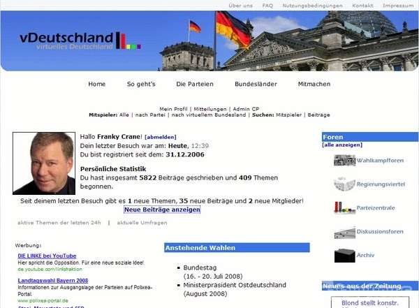 Screenshot vDeutschland