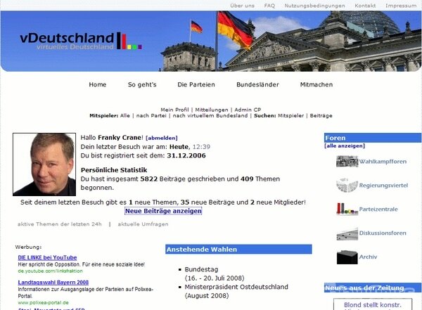 Screenshot vDeutschland