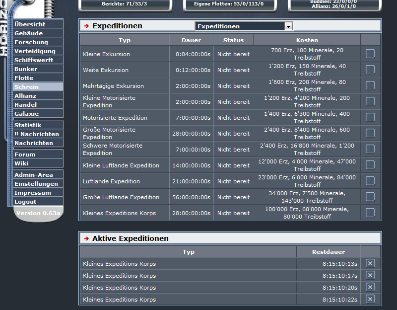 Screenshot Horiversum
