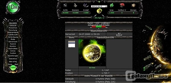 Screenshot The Dark Millenium