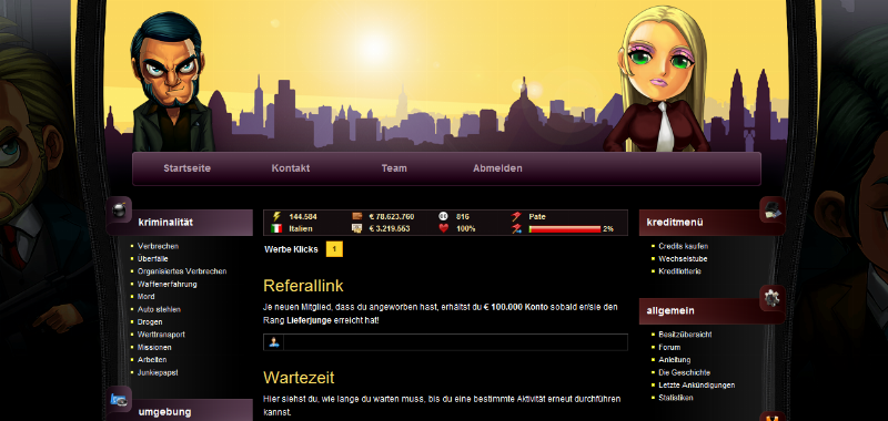 Screenshot German Mafia Elite