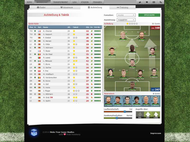 Screenshot Goal2Victory