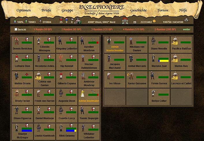 Screenshot Inselpioniere