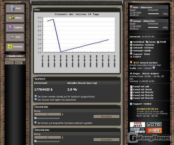 Screenshot Operation Weltherrschaft