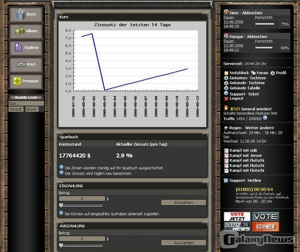 Screenshot Operation Weltherrschaft