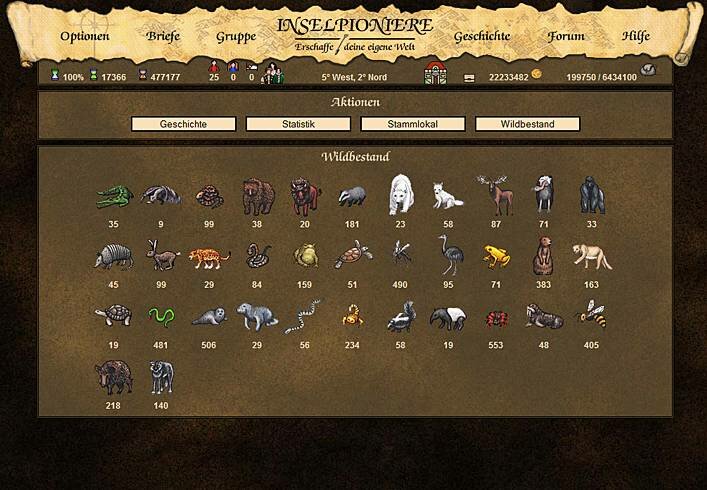 Screenshot Inselpioniere