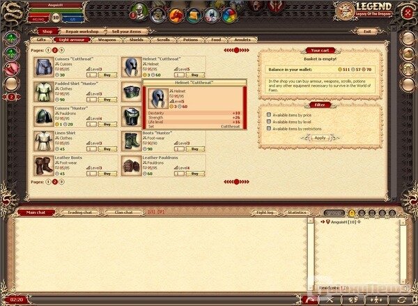 Screenshot War of Dragons