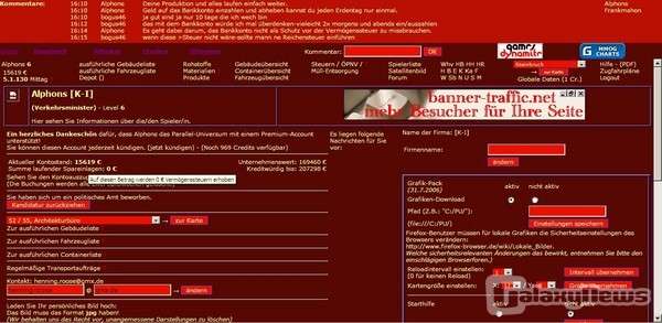 Screenshot Parallel-Universum