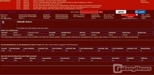 Screenshot Parallel-Universum