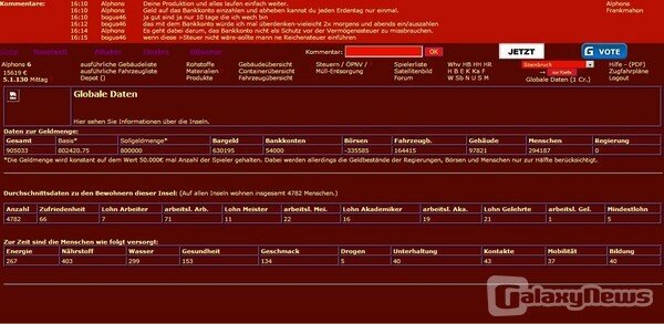 Screenshot Parallel-Universum