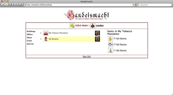 Screenshot Handelsmacht
