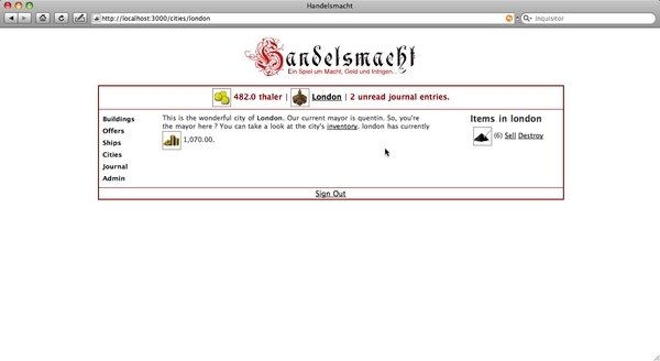 Screenshot Handelsmacht