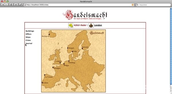 Screenshot Handelsmacht