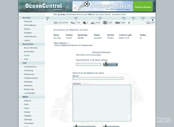 Screenshot OceanControl ~reloaded~