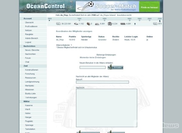 Screenshot OceanControl ~reloaded~