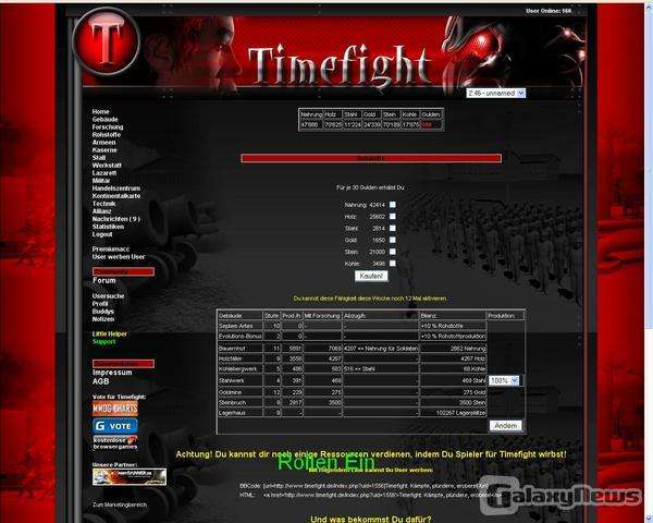 Screenshot Timefight