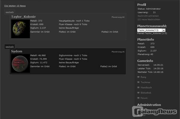 Screenshot Galaxy-Impact
