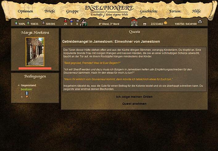 Screenshot Inselpioniere