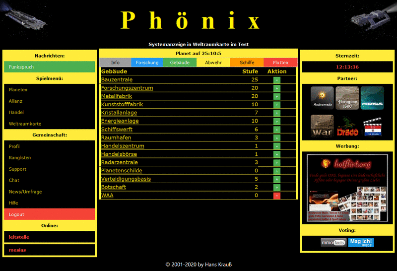 Screenshot Phönix