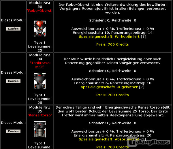 Screenshot Roboterduell.de