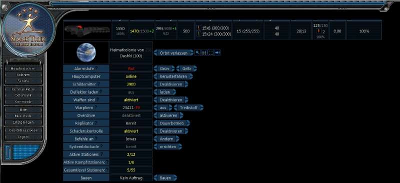 Screenshot SpaceTrek: The New Empire
