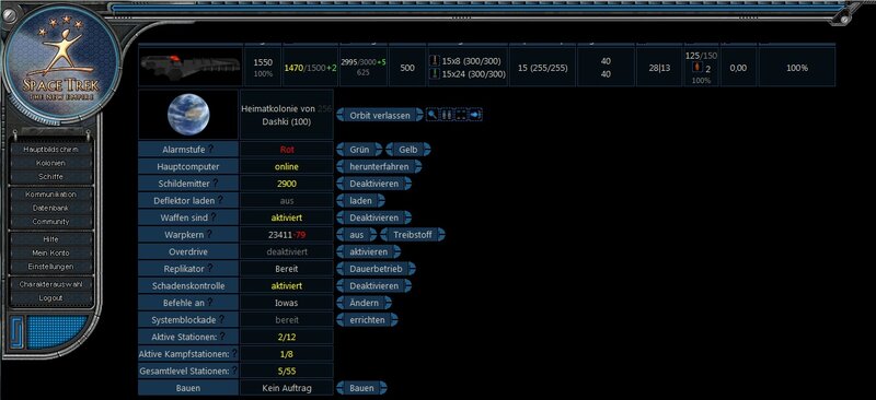 Screenshot SpaceTrek: The New Empire