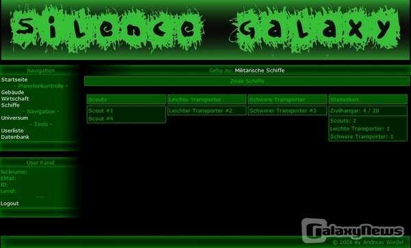 Screenshot Silence Galaxy