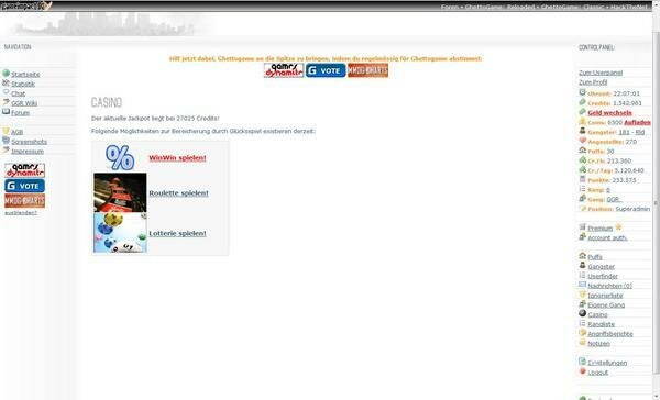 Screenshot GhettoGame Reloaded