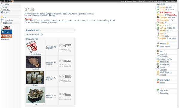 Screenshot GhettoGame Reloaded