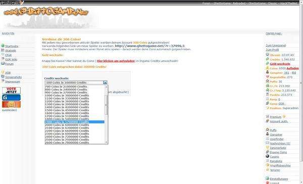 Screenshot GhettoGame Reloaded