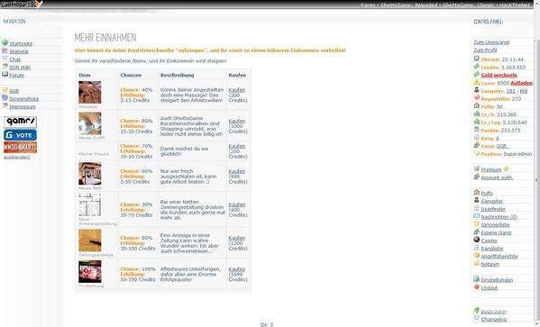 Screenshot GhettoGame Reloaded
