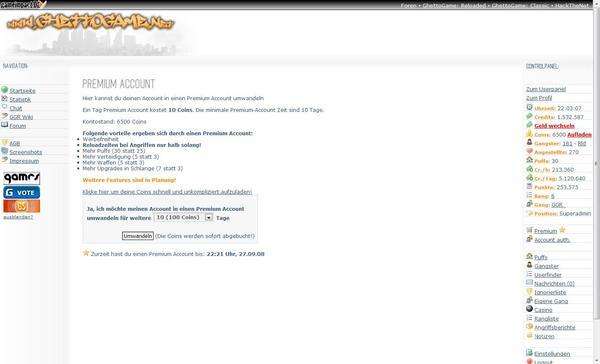 Screenshot GhettoGame Reloaded