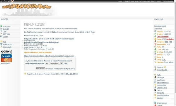 Screenshot GhettoGame Reloaded