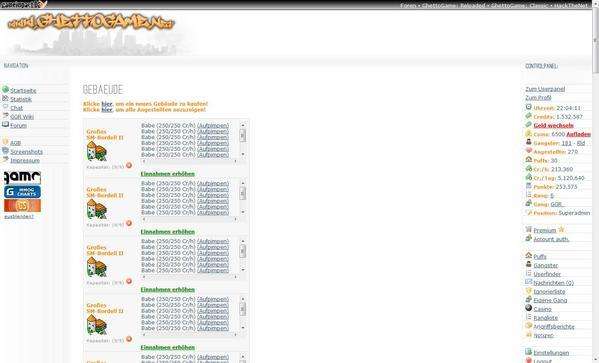 Screenshot GhettoGame Reloaded