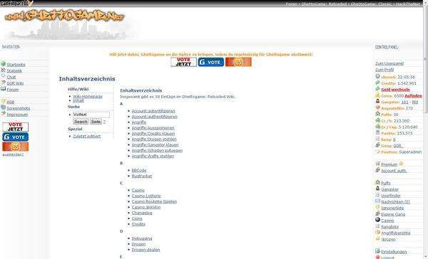 Screenshot GhettoGame Reloaded