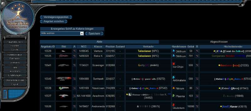 Screenshot SpaceTrek: The New Empire