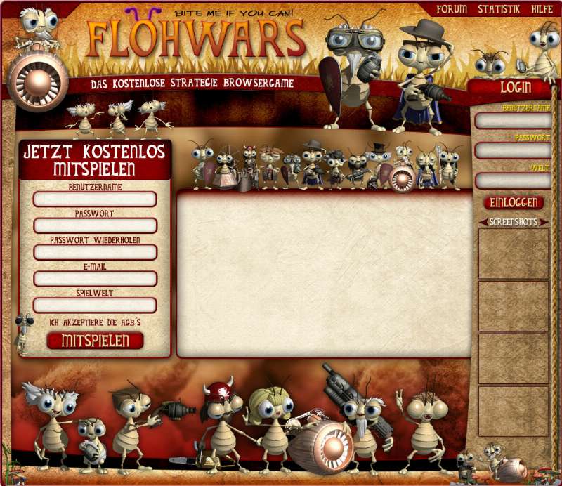 Screenshot FlohWars