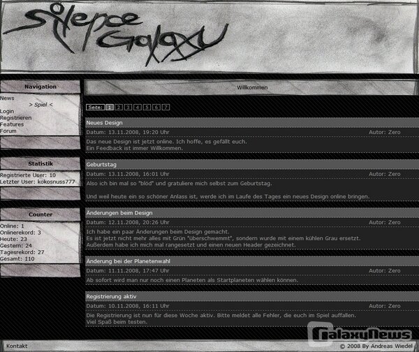 Screenshot Silence Galaxy