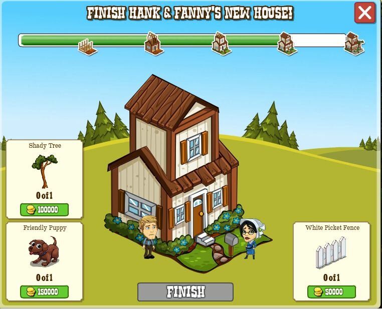 Screenshot FrontierVille