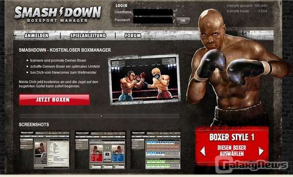 Screenshot SMASHDOWN