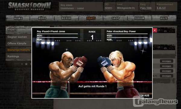 Screenshot SMASHDOWN