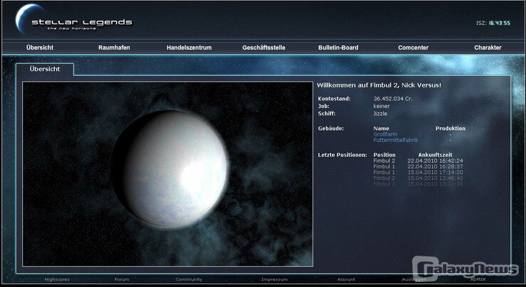 Screenshot Stellar Legends