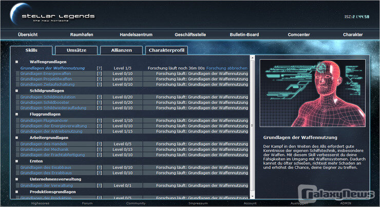 Screenshot Stellar Legends