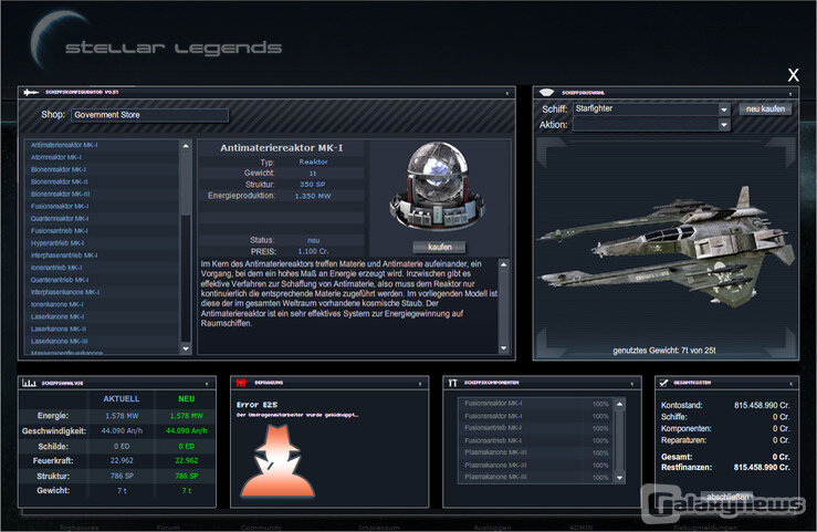 Screenshot Stellar Legends