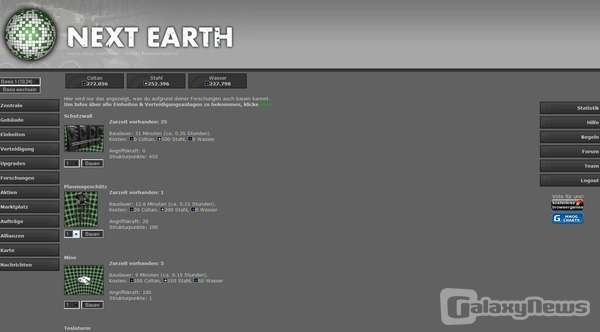 Screenshot Next Earth