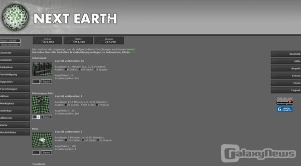 Screenshot Next Earth