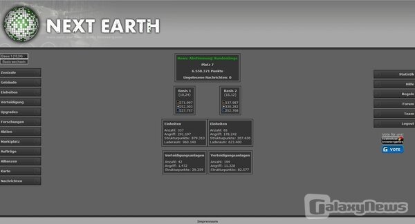 Screenshot Next Earth