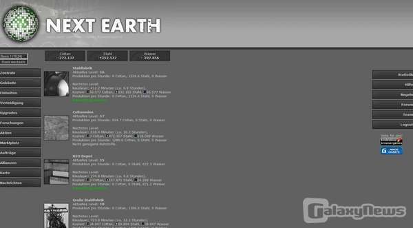 Screenshot Next Earth