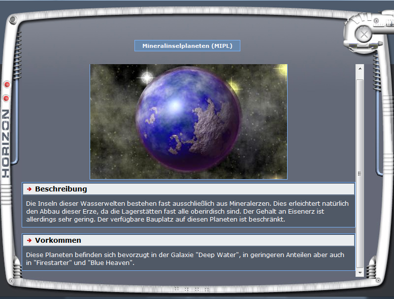 Screenshot Horiversum