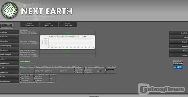 Screenshot Next Earth